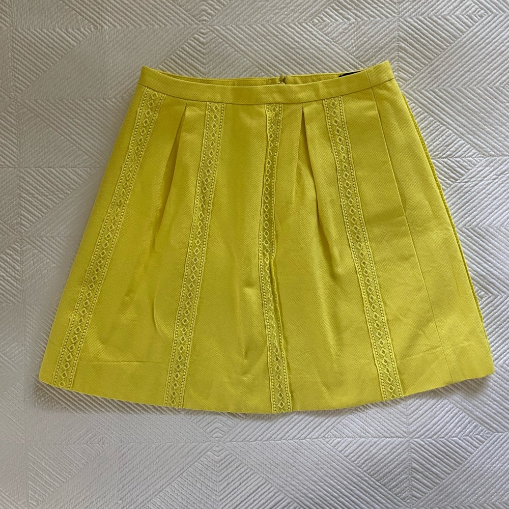 J Crew Pique Skirt